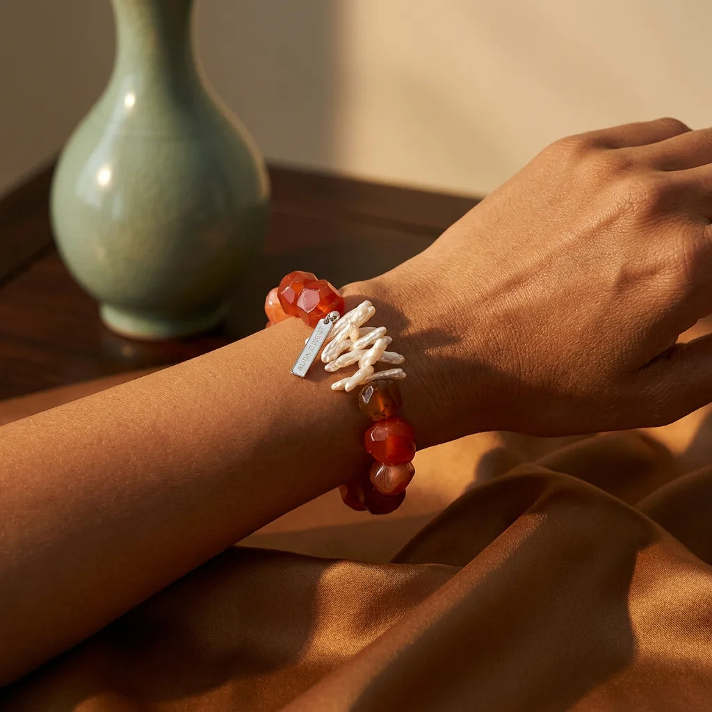 Cinnabar Glow Lifestyle - Fire Element Energy Jewelry